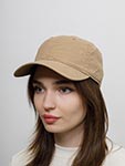 Бейсболка STETSON арт. 7711102 BASEBALL CAP DELAVE ORGANIC (темно-бежевый)